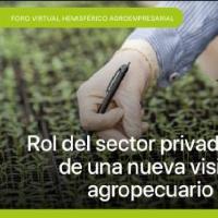 Rol del sector privado en la construcción de una nueva visión para el sector agropecuario - post Covid-19
