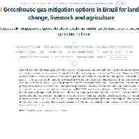  Greenhouse gas mitigation options in Brazil for land-use change, livestock and agriculture 
