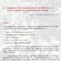 Diagnóstico de la fertilidad química de 140 huertos de cítricos evaluados en el piedemonte del Casanare