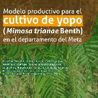 Modelo productivo para el cultivo de yopo (Mimosa trianae Benth) en el departamento del Meta