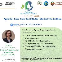 Webinar 2. National Agriculture Green House Gas (GHG) data collection in the Caribbean. Lessons Learned