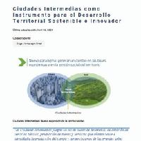 Ciudades intermedias como instrumento para el desarrollo territorial sostenible