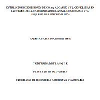 Estimación de emisiones de Co2 eq. Alcance 1 y 2, generadas en las sedes de La Universidad de La Salle en Bogotá y su esquemalas sedes de La Universidad de La Salle en Bogotá y su esquema de compensación