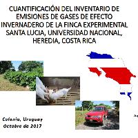 CUANTIFICACIÓN DEL INVENTARIO DE EMISIONES DE GASES DE EFECTO INVERNADERO DE LA FINCA EXPERIMENTAL SANTA LUCIA, UNIVERSIDAD NACIONAL, HEREDIA, COSTA RICA