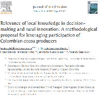 Relevance of local knowledge in decision-making and rural innovation: A methodological proposal for leveraging participation of Colombian cocoa producers