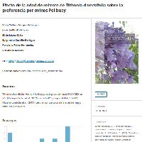 Efecto de la edad de rebrote de Tithonia diversifolia sobre la preferencia por ovinos Pelibuey