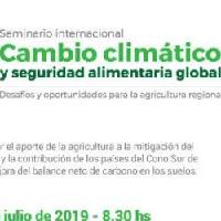 Seminario Internacional Cambio Climático y Seguridad Alimentaria Global