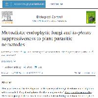 Mutualistic endophytic fungi and in-planta suppressiveness to plant parasitic nematodes