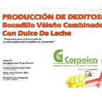 Producción de deditos bocadillo Véleño combinado con dulce de leche-