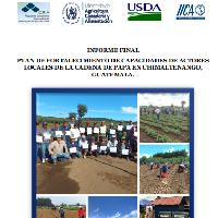 Plan de fortalecimiento de capacidades de actores locales de la cadena de papa en Chimaltenango, Guatemala. Informe final