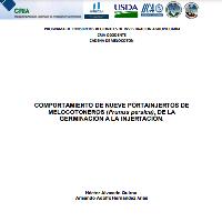 Comportamiento de nueve portainjertos de melocotoneros (Prunus persica) de la germinación a la injertación