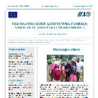 Síntesis: Dialogando sobre agricultura familiar: visión de futuro para Centroamérica – gestión del conocimiento.