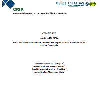 Maíz. Incidencia de aflatoxinas y fumonisinas en producciones excedentarias del norte de Guatemala