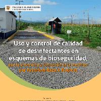 Uso y control de calidad de desinfectantes en esquemas de bioseguridad, para la prevención y contención de la marchitez por Fusarium Raza 4 Tropical