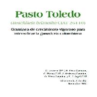 Pasto Toledo (Brachiaria brizantha CIAT 26110) : Gramínea de crecimiento vigoroso para intensificar la ganadería colombiana-