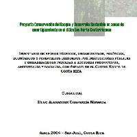 Proyecto Conservación del Bosque y Desarrollo Sostenible en zonas de amortiguamiento en el Atlántico Norte Costarricense
