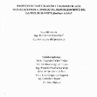 Informe sobre el cumplimiento de investigaciones realizadas, como parte del: Proyecto de investigación y transferencia de tecnología para el manejo del blanqueamiento del cultivo de chayote (Sechium edule) 