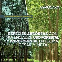 Especies arbóreas con potencial de uso forestal y agroforestal en Tolima, Cesar y Meta