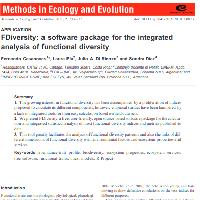 FDiversity: a software package for the integratedanalysis of functional diversity
