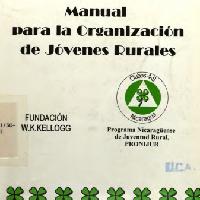 Manual para la organización de jóvenes rurales