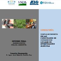 Informe Final Agrocadena Frijol Oriente