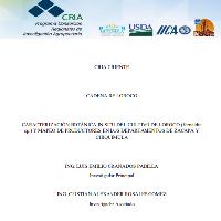 Caracterización botánica in situ cultivo de loroco (Fernaldia sp.) y mapeo de productores en los departamentos de Zacapa y Chiquimula