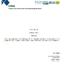 Evaluación agronómica y de rendimiento de tres variedades experimentales provenientes de la variedad ICTA B-1 comparada con la variedad comercial ICTA B-1, en la Zona Norte de Guatemala