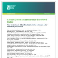 A good global investment for the United States: How investing in CGIAR makes America stronger, safer and more prosperous