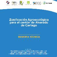 Zonificación Agroecológica para el cantón de Alvarado de Cartago
