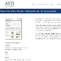 Costa Rica: Ficha Técnica -Indicadores de I+D Agropecuario