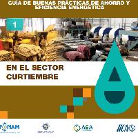 Guía de buenas prácticas de ahorro y eficiencia energética: en el sector curtiembre