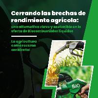 Cerrando las brechas de rendimiento agrícola: una alternativa clave y sostenible en la oferta de Biocombustibles líquidos. La agricultura como recurso ambiental