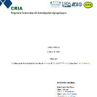 Validación de la variedad biofortificada de maíz ICTA B-15ACP Zn en la Zona Norte de Guatemala