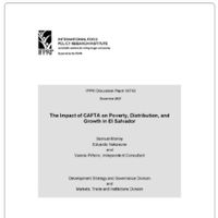 The Impact of CAFTA on Poverty, Distribution, and Growth in El Salvador