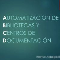 Webinar@AIMS: ABCD: Sistema integrado para la administración de bibliotecas