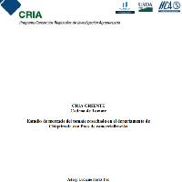 Estudio de mercado del tomate cosechado en el departamento de Chiquimula con fines de comercialización