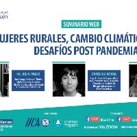 Webinar: Mujeres rurales, cambio climático y ciencia desafíos post pandemia