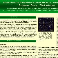 Assessment of Xanthomonas axonopodis pv. manihotis genes expressed during plant infection-