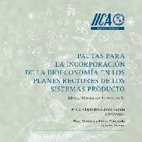 Pautas para la incorporación de la bioeconomía en los planes rectores de los sistemas producto