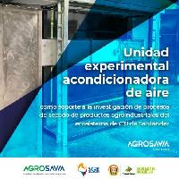 Unidad experimental acondicionadora de aire como soporte a la investigación de procesos de secado de productos agroindustriales del ecosistema de CTI de Santander