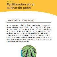 Práctica: Fertilización en el cultivo de papa