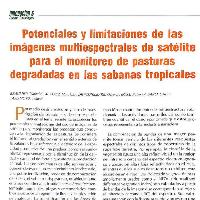 Potenciales y limitaciones de las imágenes multiespectrales de satélite para el monitoreo de pasturas degradas en las sabanas tropicales.-