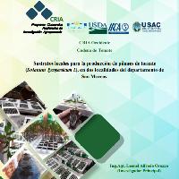 Sustratos locales para la producción de pilones de tomate (Solanum lycopersicum l.), en dos localidades del departamento de San Marcos