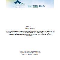 Evaluación de cuatro extractos vegetales para el maejo de áfidos (Aphis spp Linneo), en el cultivo de loroco (Fernaldia pandurata Woodson), en los departamentos de Zacapa y Chiquimula, Guatemala