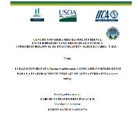 Utilización de papa (Solanum tuberosum) como aditivo energético para la elaboración de ensilaje de avena forrajera (Avena sativa)