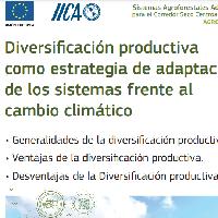 Diversificación productiva como estrategia de adaptación de los sistemas frente al cambio climático