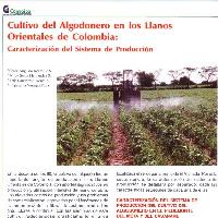 	Cultivo del algodonero en los Llanos Orientales de Colombia: caracterización del sistema de producción