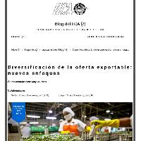 Diversificación de la oferta exportable: nuevos enfoques
