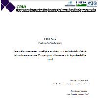 Desarrollo e innovación tecnológica-mecánica en el deshidratado eficiente del cardamomo en Alta Verapaz, para el incremento de la productividad rural