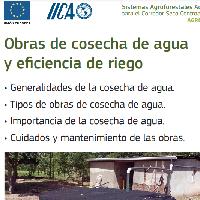 Obras de cosecha de agua y eficiencia de riego